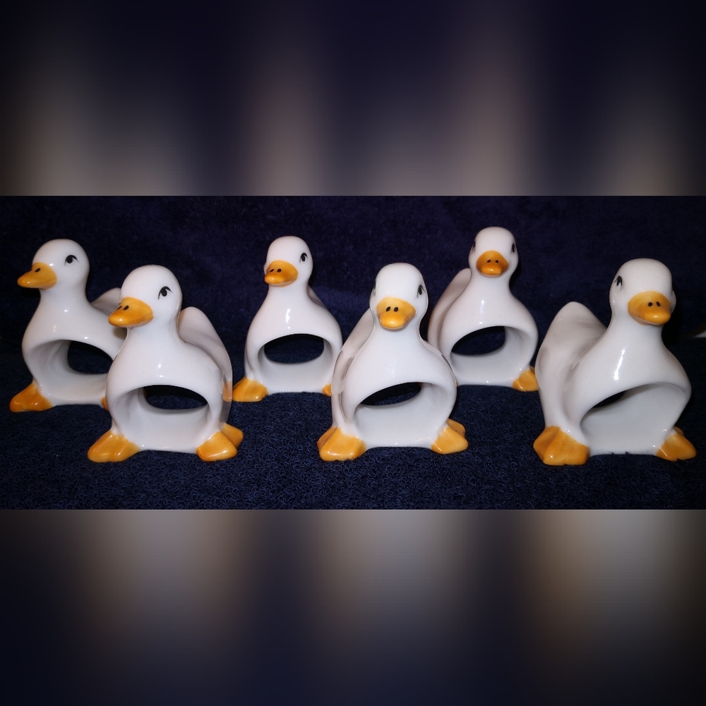 SALE Duck Napkin Rings - Picture 15 of 16